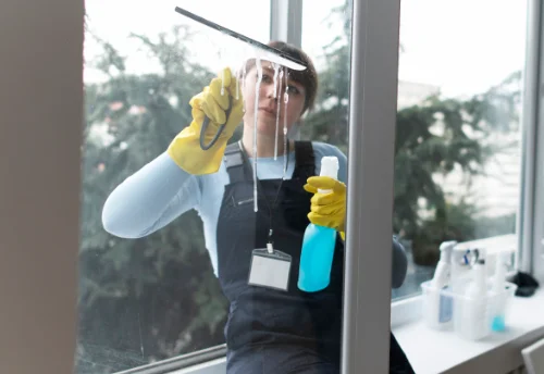 Nettoyage de vitres intérieures et extérieures à Coussac-Bonneval